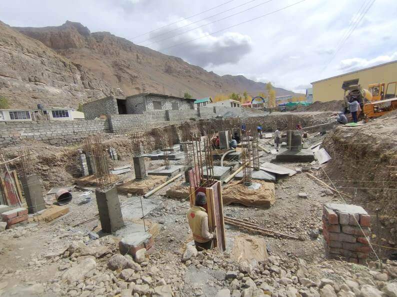 Proposed G+2 Structure for Model career Centre, MCC Kaza-2 Revealing the future: The Model Career Centre (MCC) in Kaza, Himachal Pradesh, is envisioned as a G+2 structure by LGSF Construction, which promises innovation and expansion in the middle of the Himalayas.