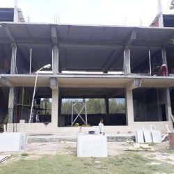 Sound proofing and facade work of Benquet Hall (1)