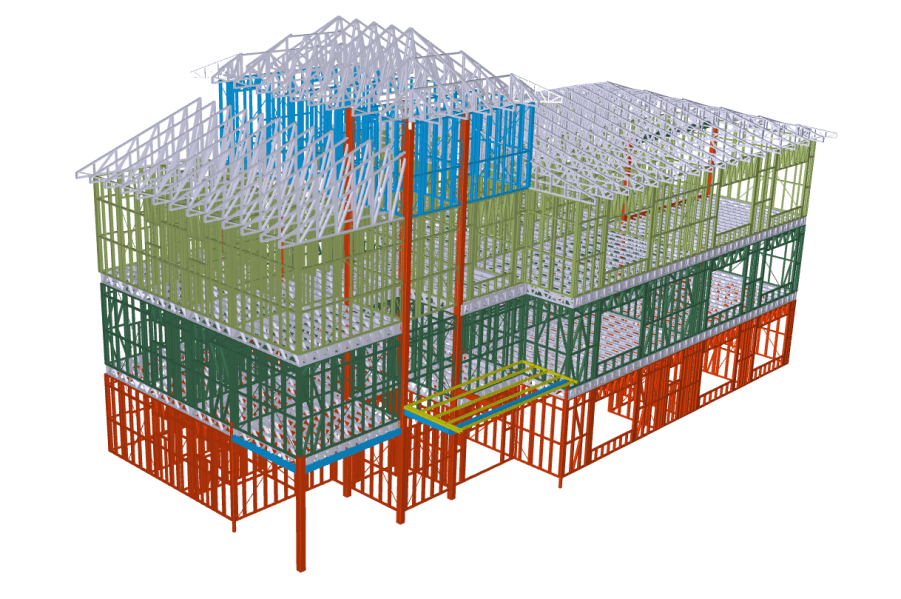 Proposed G+2 Structure for Model career Centre, MCC Kaza-4 Revealing the future: The Model Career Centre (MCC) in Kaza, Himachal Pradesh, is envisioned as a G+2 structure by LGSF Construction, which promises innovation and expansion in the middle of the Himalayas.