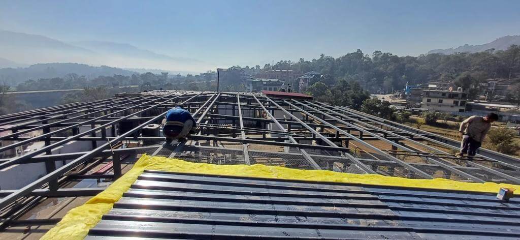 Astha Hospital Mandi, Himachal Pradesh Building hope and healing: LGSF Construction is under underway on the Astha Hospital, a state-of-the-art medical facility situated amidst picturesque scenery in Mandi, Himachal Pradesh.